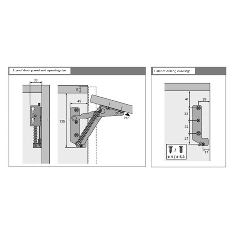 2 шт., складная пружинная петл – обзор и цена Furniture Hardware Fitting